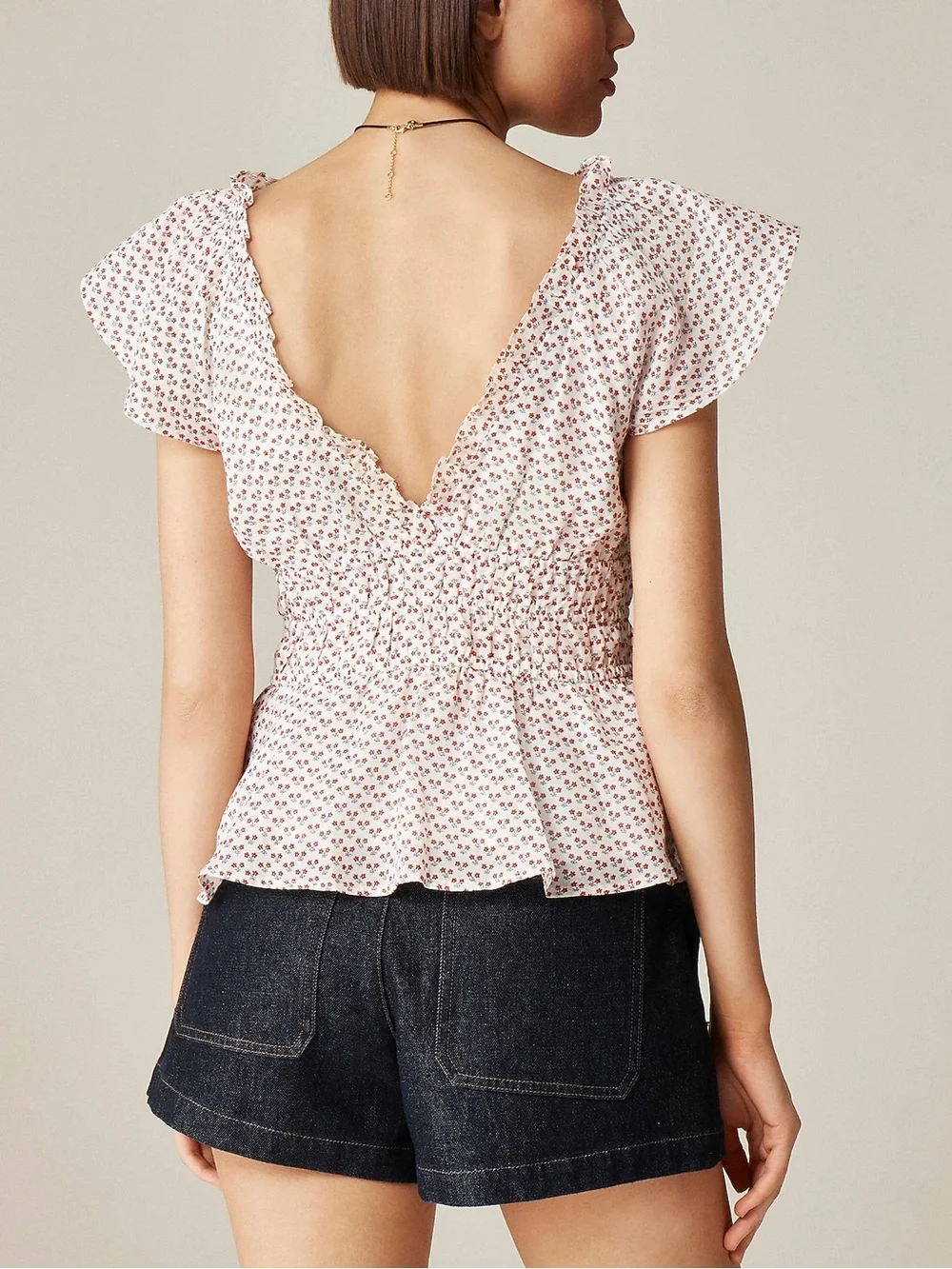 J.Crew Palermo Top in Ramie - Small